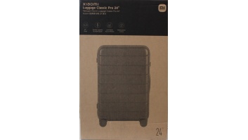 SALE OUT. | Xiaomi | Luggage Classic Pro 24" | Grey | 24 month(s) | DAMAGED PACKAGING AND ITEM BODY (TOP)