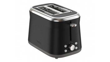 TEFAL Toaster | TT7208E0 Collection Retro | Power 850 W | Number of slots 2 | Housing material Stainless steel | Black