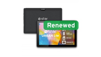 ESTAR Renewed Grade A | 10.1 URBAN Tablet 4GB | Black | 64 GB | Android