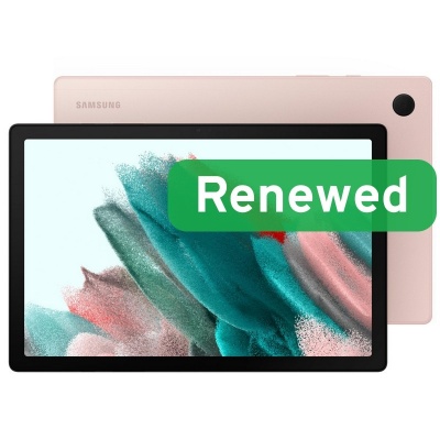 Samsung Renewed Grade Factory-sealed | Galaxy Tab A8 10.5 | Pink Gold | 64 GB | Android
