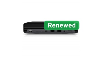 HP Renewed Grade B | EliteDesk 805 G6 Desktop Mini | AMD Ryzen 5 PRO | 2400GE | 16 GB | SSD | 512 GB | AMD Radeon Graphics | Windows 11 Pro