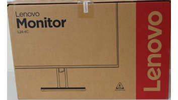 SALE OUT. Lenovo L24-4C 23.8 IPS 1920x1080/16:9/250 nits/HDMI/Grey/3Y Warranty | SALE OUT. L24-4C | 23.8 " | IPS | 16:9 | 144 Hz | 1 ms | 1920 x 1080 pixels | 250 cd/m² | HDMI ports quantity 1 | Cloud Grey | Warranty 36 month(s) | DAMAGED PACKAGING