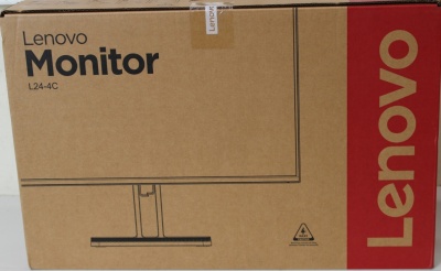 SALE OUT. Lenovo L24-4C 23.8 IPS 1920x1080/16:9/250 nits/HDMI/Grey/3Y Warranty | SALE OUT. L24-4C | 23.8 " | IPS | 16:9 | 144 Hz | 1 ms | 1920 x 1080 pixels | 250 cd/m² | HDMI ports quantity 1 | Cloud Grey | Warranty 36 month(s) | DAMAGED PACKAGING