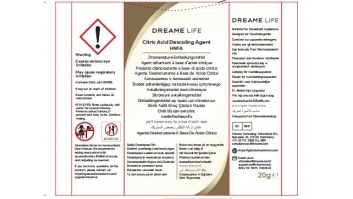 VACUUM ACC CITRIC ACID DESCAL./AGENT HNFA DREAME