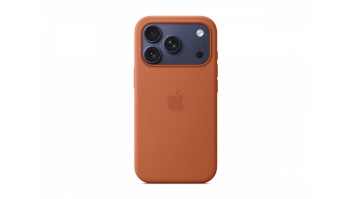 Apple iPhone 17 Pro Silicone Case with MagSafe – Terra Cotta | Apple