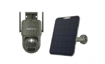 Reolink | TrackMix Series G770 Camouflage with Solar Panel 2 4G LTE Dual-Lens Battery Security Camera | PTZ | 4 MP | 2.8mm/F1.6 | IP65 | H.264/H.265 | Micro SD, Max. 256 GB