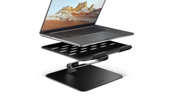 AXAGON STND-LQB stand for notebooks and tablets | Adjustable Height, Angle | 10-17.3 " | Maximum weight (capacity) 5 kg | Black