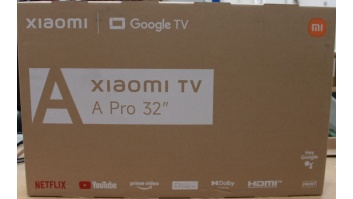 SALE OUT. | Xiaomi QLED TV A Pro 2026 | 32" | Smart TV | Google TV | HD | Dark Gray | DAMAGED PACKAGING