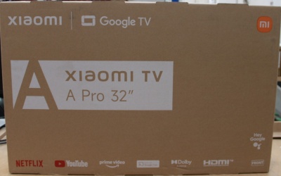 SALE OUT. | Xiaomi QLED TV A Pro 2026 | 32" | Smart TV | Google TV | HD | Dark Gray | DAMAGED PACKAGING