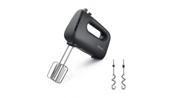 Philips Hand mixer | HR3739/00 5000 Series | Hand Mixer | 400 W | Number of speeds 5 | Turbo mode | Black
