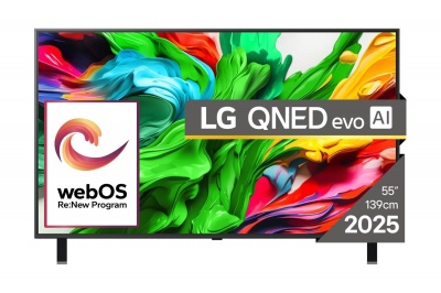 TV Set|LG|55 "|4K Ultra HD|3840 x 2160 pixels|Flat|16:9|QNED evo|55QNED85A3C
