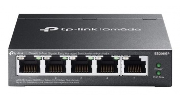 Switch|TP-LINK|OMADA|TP-LINK OMADA ES205GP|PoE ports 4|ES205GP
