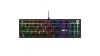 KEYBOARD GAMING BLACK US/FORGE GK310 RED MSI