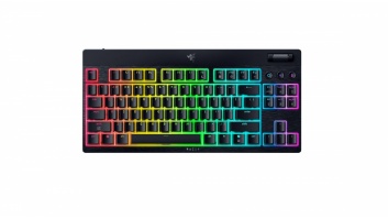 Razer | BlackWidow V4 Low-Profile HyperSpeed | Keyboard | Wireless | US | Bluetooth | Orange Switches | Black