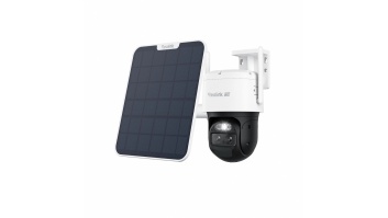 Reolink 4K Dual-Lens Wi-Fi 6 Battery-Powered Security Camera withSolar Panel 2 | Trackmix Series B770 | PTZ | 2.8mm/F1.6 | H.264/H.265 | Micro SD, Max. 256 GB