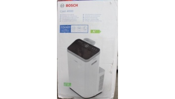 SALE OUT. | Bosch Mobile Air Conditioner | Cool 4000 | Suitable for rooms up to 85 m³ | White/Black | DAMAGED PACKAGING, DIRTY, SCRATCHED BOTTOM | 22 month(s)