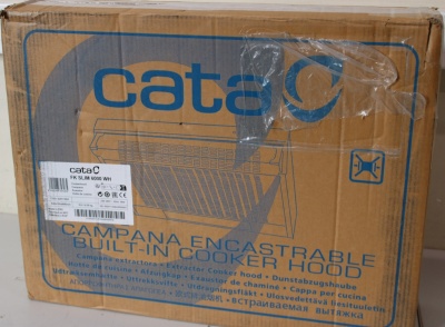 SALE OUT. CATA CAMPANA Hood FK SLIM 6000 WH, B, Width 60 cm, Max 162 m³/h, LED, White | SALE OUT. | SALE OUT. CATA Hood | FK SLIM 6000 WH | Conventional | Energy efficiency class B | Width 60 cm | 162 m³/h | Mechanical | LED | White | DAMAGED PACKAGING AN