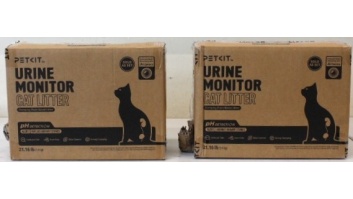 SALE OUT. | PETKIT Urine Monitor Cat Litter, 4 bags | DAMAGED PACKAGING, MISSING 1 BAG