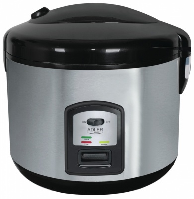 Adler | AD 6406 | 1000 W | Stainless steel/Black