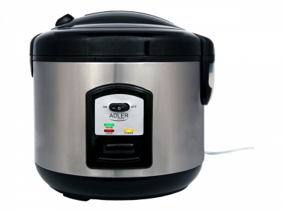 Adler | AD 6406 | 1000 W | Stainless steel/Black