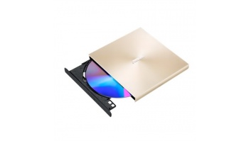 Asus | ZenDrive U9M | Interface USB 2.0 | DVD±RW | CD read speed 24 x | CD write speed 24 x | Gold
