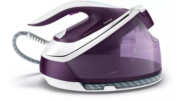 Philips | Ironing System | GC7933/30 PerfectCare Compact Plus | 2400 W | Continuous steam 120 g/min | Purple