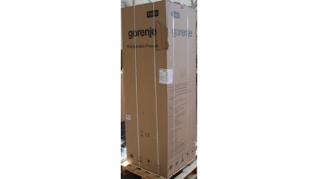 Gorenje Refrigerator | N619EAXL4 | Energy efficiency class E | Free standing | Combi | Height 186 cm | No Frost system | Fridge net capacity 207 L | Freezer net capacity 97 L | Display | 39 dB | Grey | DAMAGED PACKAGING, DENTED DOOR, RIGHT AND BACKSIDE