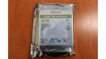 SALE OUT. | Toshiba Hard Drive BULK/OEM | S300 AI Surveillance | 7200 RPM | 20000 GB | REFURBISHED