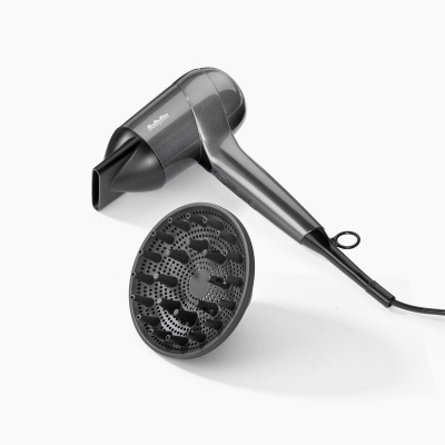 BaByliss Titanium Shine matu fēns, 1600 W, pelēks