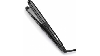 BaByliss Straight & Curl Titanium profesionālais matu taisnotājs, melns