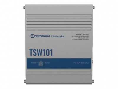 Teltonika | Automotive Switch, 5 ports | TSW101 | Unmanaged | Wall-mountable