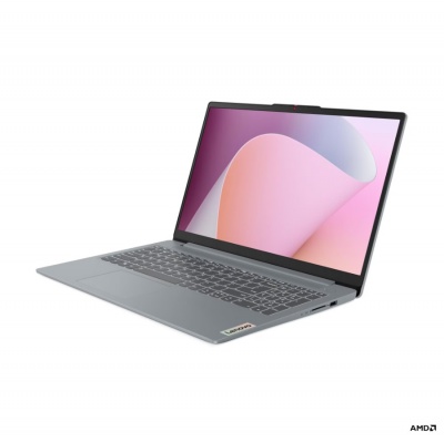 Lenovo IdeaPad Slim 3 15AMN8 AMD | Arctic Grey | 15.6 " | IPS | FHD | 1920 x 1080 pixels | Anti-glare | AMD Ryzen 5 | 40 | 8 GB | Soldered LPDDR5 | Solid-state drive capacity 512 GB | AMD Radeon 610M Graphics | Windows 11 Home | 802.11ax | Bluetooth versi
