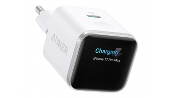 Anker Nano Charger 45W, Smart Display, White