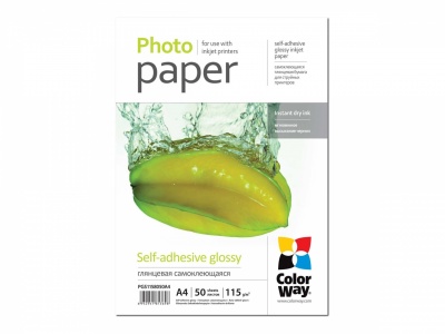Self-adhesive Photo Paper | Glossy | 115-80 g/m² | A4