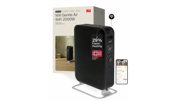 Mill | WiFI GEN3 Oil Filled Radiator | OIL2000WIFI3 | Oil Filled Radiator | 2000 W | Number of power levels 3 | Black