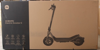 SALE OUT. Xiaomi Electric Scooter 6 GL | Xiaomi 24 month(s) | DAMAGED PACKAGING, DEMO