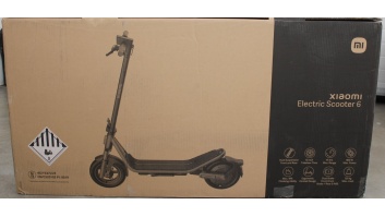 SALE OUT. Xiaomi Electric Scooter 6 GL | Xiaomi 24 month(s) | DAMAGED PACKAGING AND PAINT.ITEM IS SCRATCHED, DIRTY