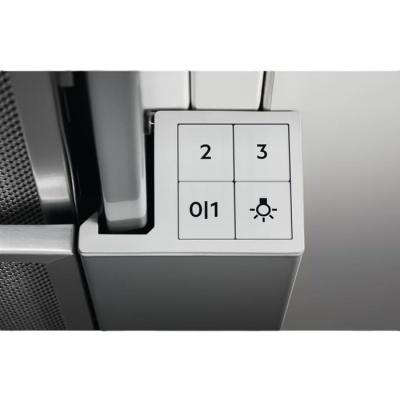 Electrolux izvelkams tvaika nosūcējs, 60 cm, C, pelēks
