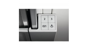 Electrolux izvelkams tvaika nosūcējs, 60 cm, C, pelēks