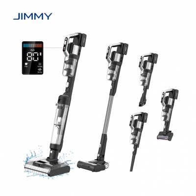 Jimmy Vacuum cleaner and washer | PW11 Pro Max-B | Cordless operating | Washing function | 460 W | 21.6 V | Operating time (max) 40-80 min | Black/Silver