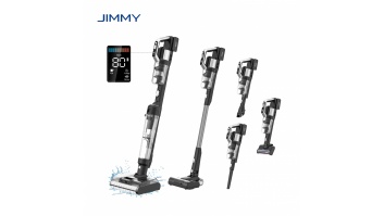 Jimmy Vacuum cleaner and washer | PW11 Pro Max-B | Cordless operating | Washing function | 460 W | 21.6 V | Operating time (max) 40-80 min | Black/Silver