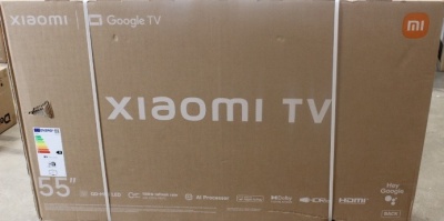 SALE OUT. Xiaomi TV S Pro Mini LED 55 2026 4K UHD (3840 x 2160) | SALE OUT. Xiaomi TV | S Pro 2026 | 55 | Smart TV | Google TV | Grey | DAMAGED PACKAGING