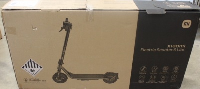SALE OUT. Xiaomi Electric Scooter 6 Lite GL | Xiaomi 23 month(s) | DAMAGED PACKAGING