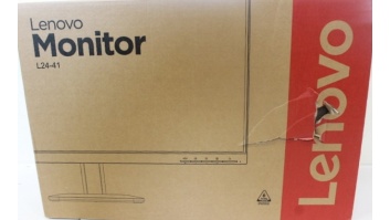 SALE OUT. Lenovo L24-41 23.8 IPS 1920x1080/16:9/250 nits/HDMI/Raven Black/3Y Warranty | Lenovo L24-41 | 23.8 " | IPS | FHD | 16:9 | 100 Hz | 4/6 ms | 1920 x 1080 pixels | 250 cd/m² | HDMI ports quantity 1 | Raven Black | Warranty 36 month(s) | DAMAGED PAC