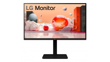 LCD Monitor|LG|27"|Panel IPS|1920x1080|16:9|100Hz|Matte|Speakers|Swivel|Pivot|Height adjustable|Tilt|Colour Black|27BA550-B