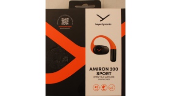 SALE OUT. Beyerdynamic AMIRON 200 Open TWS earphones with charging case and USB cable, Sport Sample DEMO | Beyerdynamic DEMO | Warranty 24 month(s)