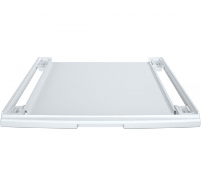 Bosch | Stacking kit with pull-out shelf | WTZ27400 | Stacking kit for Bosch washing machine and dryer