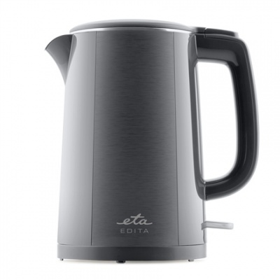 ETA Kettle | ETA859590020 EDITA | Electric | 2200 W | 1.5 L | Stainless steel | 360° rotational base | Grey