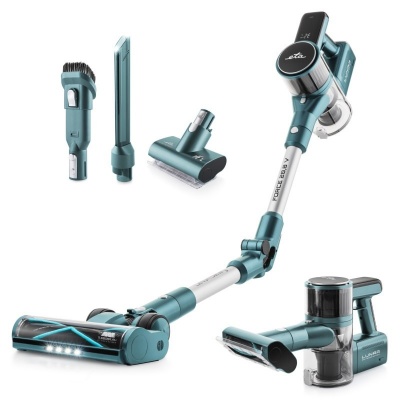 ETA Vacuum Cleaner | ETA423890000 Lunar | Cordless operating | Handstick | 400 W | 28.8 V | Operating time (max) 50 min | Blue/Green