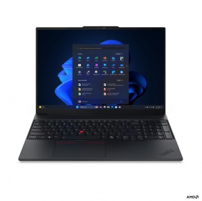 Lenovo ThinkPad E16 G4 AMD | Black | 16 " | IPS | WUXGA | 1920 x 1200 pixels | Anti-glare | AMD Ryzen AI 5 | 330 | 16 GB | SODIMM DDR5 | Solid-state drive capacity 512 GB | AMD Radeon 820M Graphics | Windows 11 Pro | 802.11be | Bluetooth version 5.4 | Key